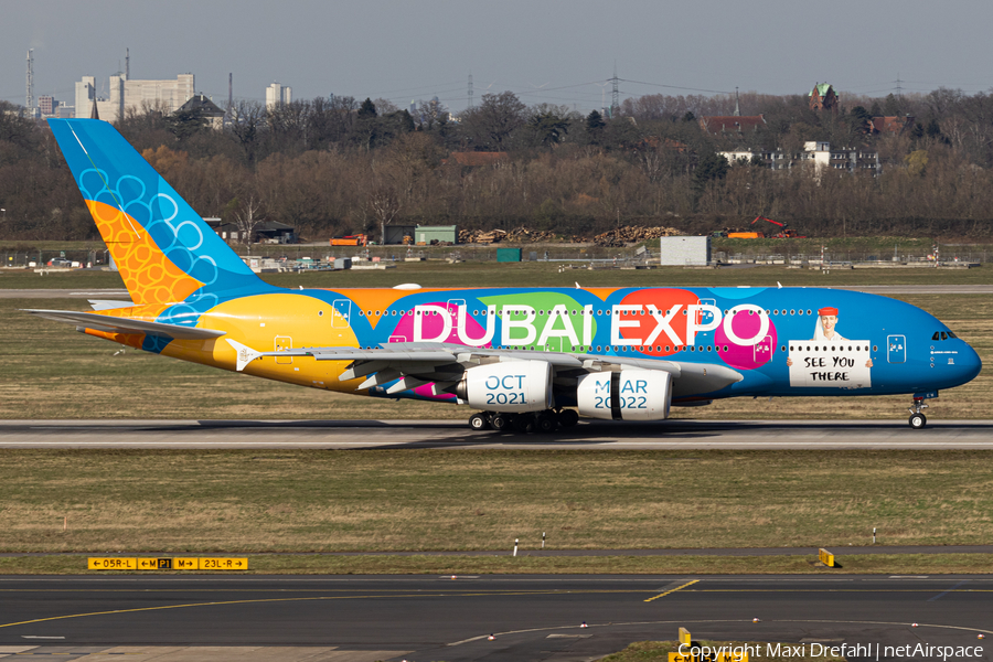 Emirates Airbus A380-861 (A6-EEW) | Photo 500177