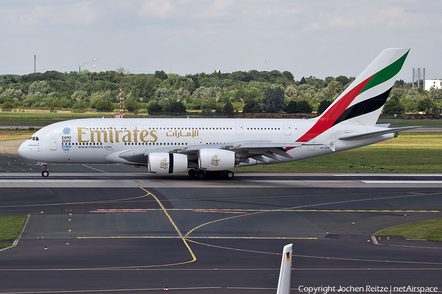 Emirates Airbus A380-861 (A6-EEW) | Photo 81465