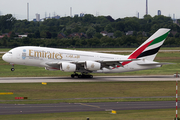 Emirates Airbus A380-861 (A6-EEW) at  Dusseldorf - International, Germany