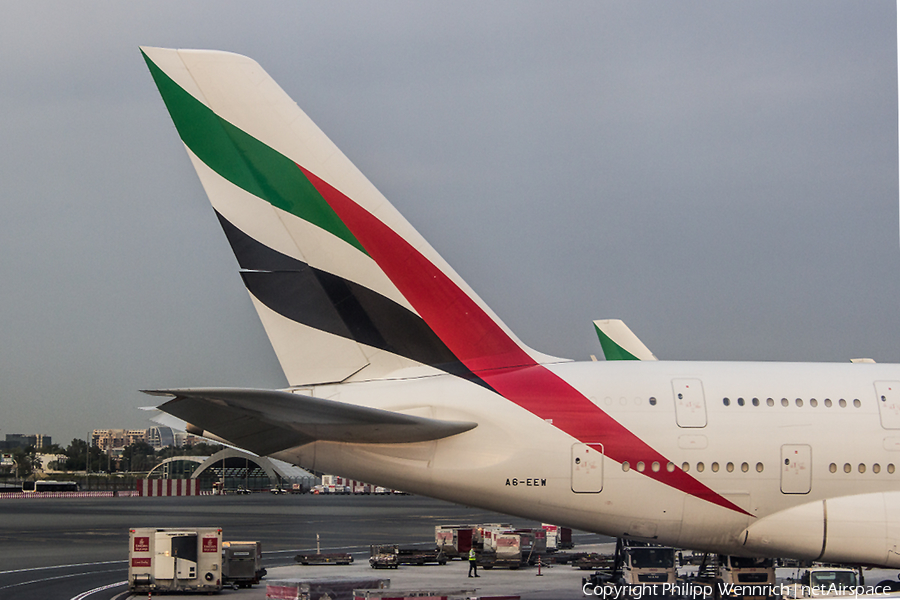 Emirates Airbus A380-861 (A6-EEW) | Photo 101139