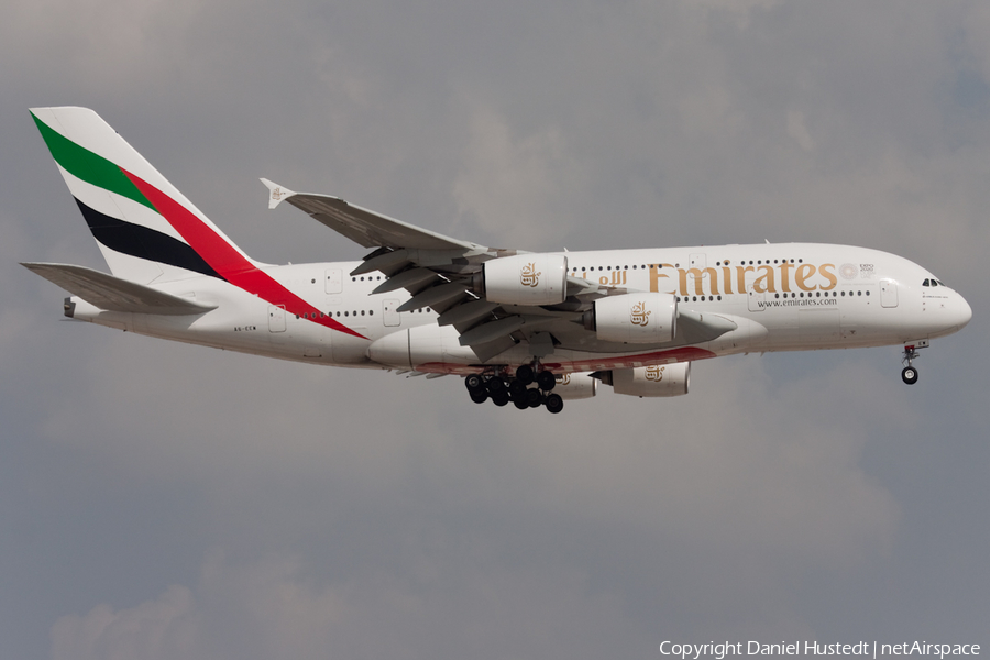 Emirates Airbus A380-861 (A6-EEW) | Photo 418095