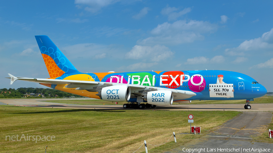 Emirates Airbus A380-861 (A6-EEW) | Photo 517259