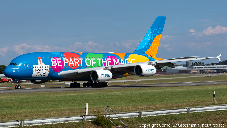 Emirates Airbus A380-861 (A6-EEW) | Photo 518102