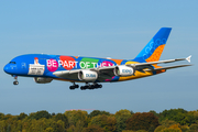 Emirates Airbus A380-861 (A6-EEW) at  Hamburg - Fuhlsbuettel (Helmut Schmidt), Germany