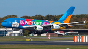 Emirates Airbus A380-861 (A6-EEW) at  Hamburg - Fuhlsbuettel (Helmut Schmidt), Germany