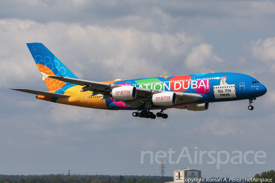 Emirates Airbus A380-861 (A6-EEW) | Photo 591766
