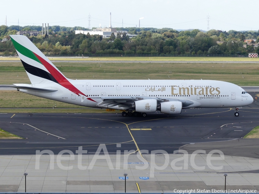 Emirates Airbus A380-861 (A6-EEX) | Photo 261409