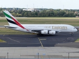 Emirates Airbus A380-861 (A6-EEX) at  Dusseldorf - International, Germany