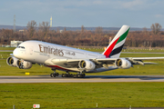 Emirates Airbus A380-861 (A6-EEX) at  Dusseldorf - International, Germany