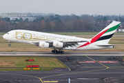 Emirates Airbus A380-861 (A6-EEX) at  Dusseldorf - International, Germany