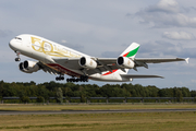 Emirates Airbus A380-861 (A6-EEX) at  Hamburg - Fuhlsbuettel (Helmut Schmidt), Germany