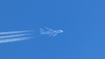 Emirates Airbus A380-861 (A6-EEX) at  In Flight, Guernsey