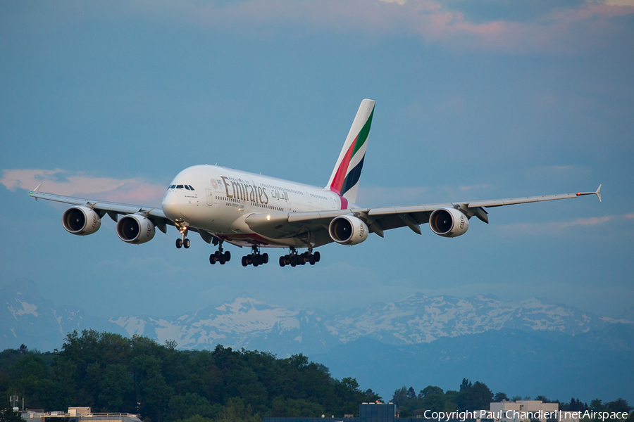 Emirates Airbus A380-861 (A6-EEX) | Photo 244603