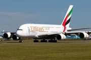 Emirates Airbus A380-861 (A6-EEY) at  Amsterdam - Schiphol, Netherlands