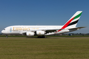 Emirates Airbus A380-861 (A6-EEY) at  Amsterdam - Schiphol, Netherlands