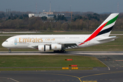Emirates Airbus A380-861 (A6-EEY) at  Dusseldorf - International, Germany