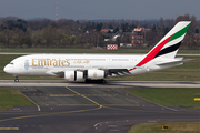 Emirates Airbus A380-861 (A6-EEY) at  Dusseldorf - International, Germany