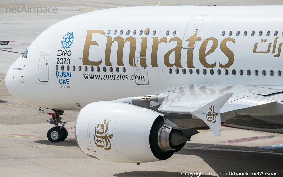 Emirates Airbus A380-861 (A6-EEY) | Photo 117227