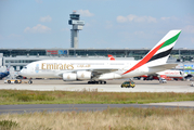 Emirates Airbus A380-861 (A6-EEY) at  Dusseldorf - International, Germany