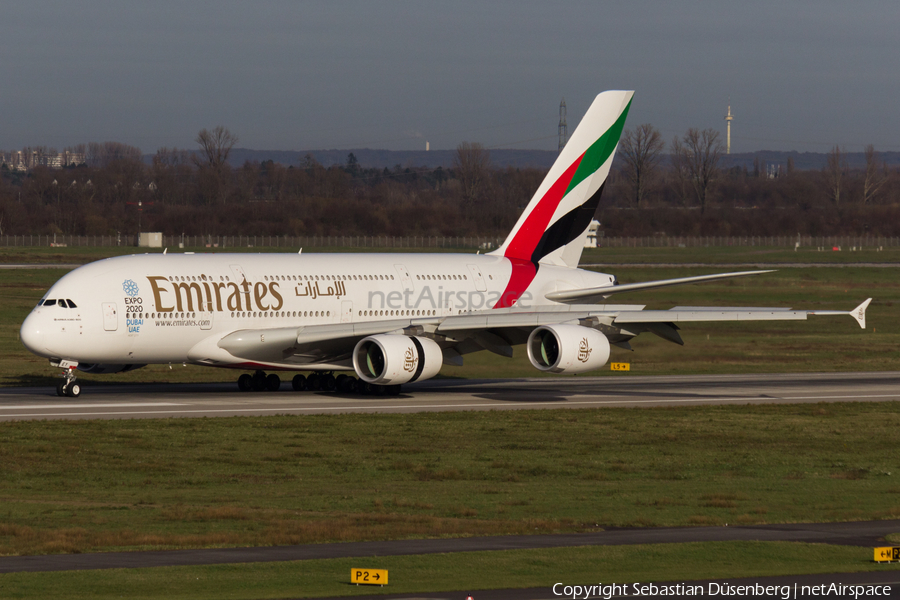 Emirates Airbus A380-861 (A6-EEY) | Photo 126575