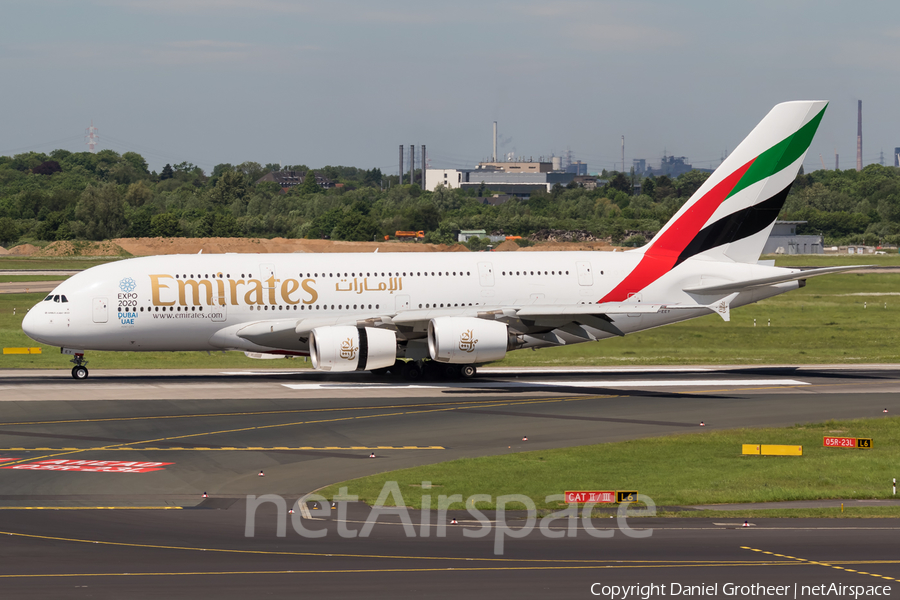 Emirates Airbus A380-861 (A6-EEY) | Photo 170752