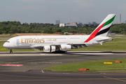 Emirates Airbus A380-861 (A6-EEY) at  Dusseldorf - International, Germany