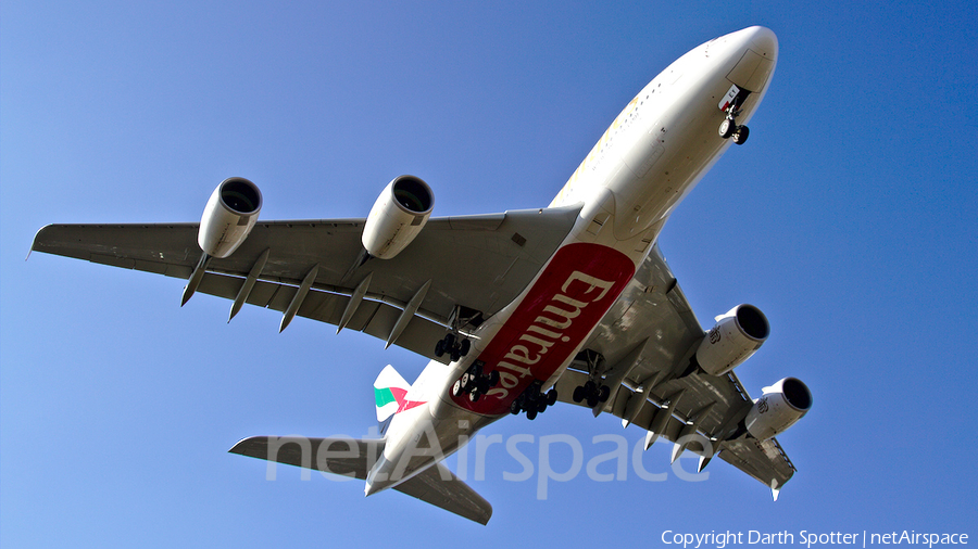 Emirates Airbus A380-861 (A6-EEY) | Photo 254198