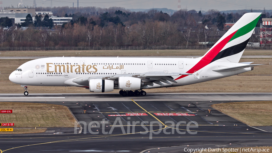 Emirates Airbus A380-861 (A6-EEY) | Photo 257002