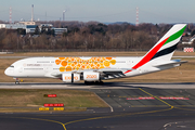 Emirates Airbus A380-861 (A6-EEY) at  Dusseldorf - International, Germany