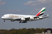 Emirates Airbus A380-861 (A6-EEY) at  Hamburg - Fuhlsbuettel (Helmut Schmidt), Germany