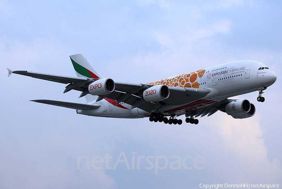 Emirates Airbus A380-861 (A6-EEY) | Photo 481846