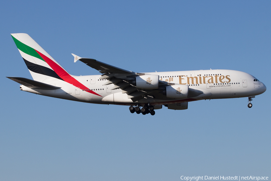 Emirates Airbus A380-861 (A6-EEY) | Photo 508533