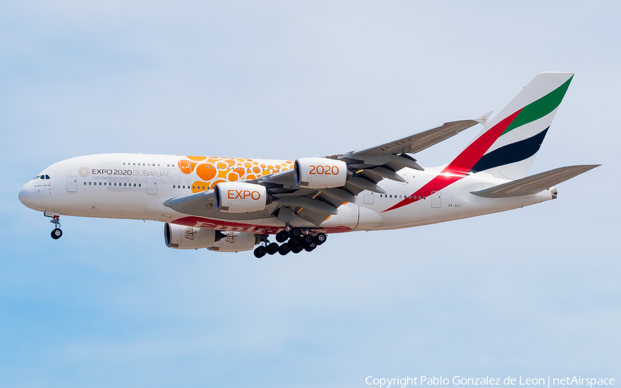 Emirates Airbus A380-861 (A6-EEY) | Photo 339721