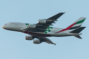 Emirates Airbus A380-861 (A6-EEZ) at  Dusseldorf - International, Germany