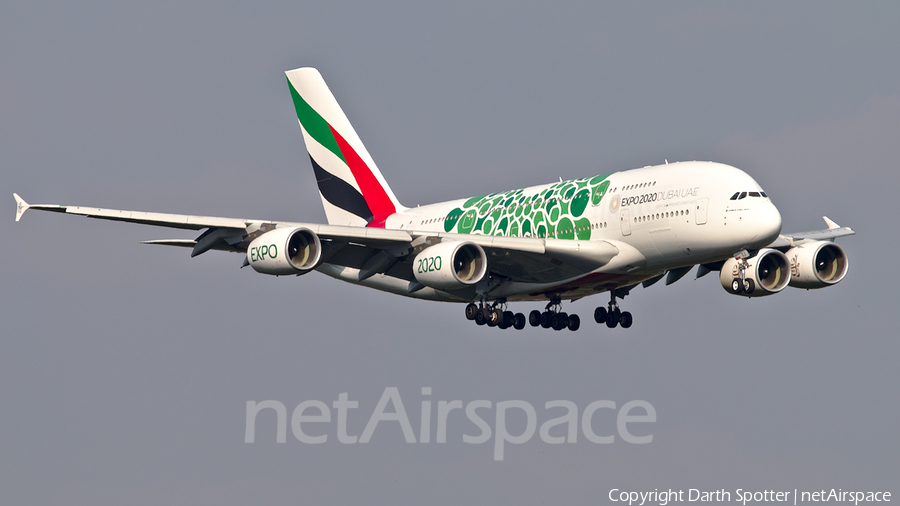 Emirates Airbus A380-861 (A6-EEZ) | Photo 282959