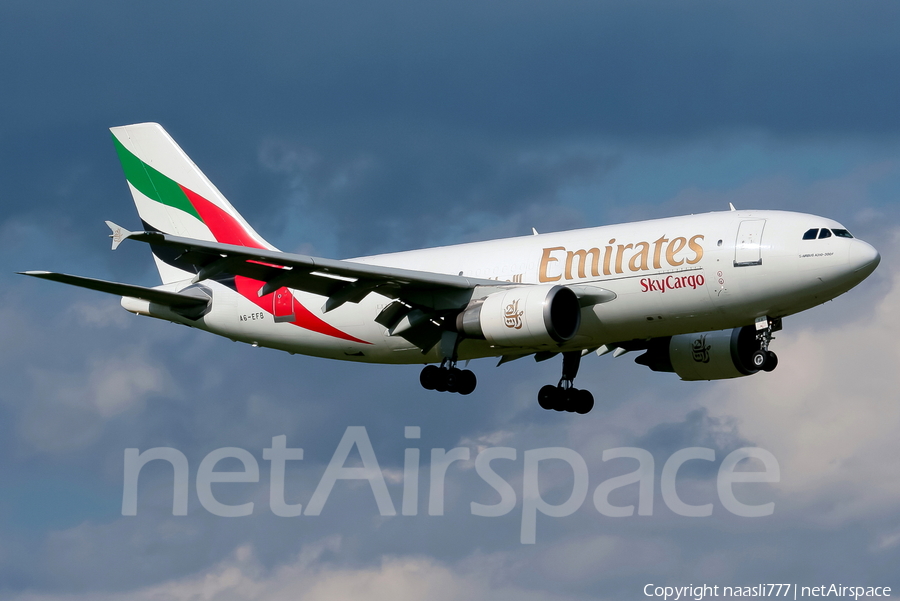 Emirates SkyCargo Airbus A310-308(F) (A6-EFB) | Photo 13472