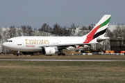 Emirates SkyCargo Airbus A310-308(F) (A6-EFC) at  Hamburg - Fuhlsbuettel (Helmut Schmidt), Germany