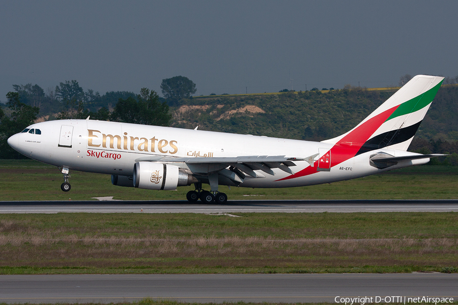 Emirates SkyCargo Airbus A310-308(F) (A6-EFC) | Photo 254545