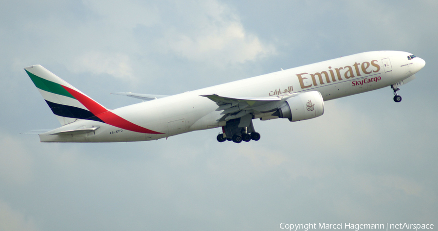 Emirates SkyCargo Boeing 777-F1H (A6-EFD) | Photo 113227