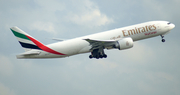 Emirates SkyCargo Boeing 777-F1H (A6-EFD) at  Amsterdam - Schiphol, Netherlands