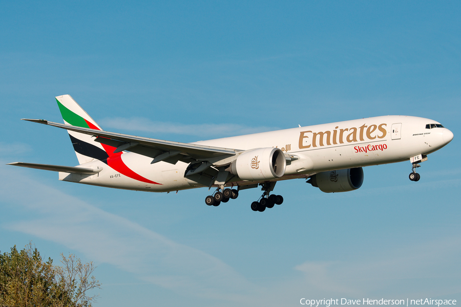 Emirates SkyCargo Boeing 777-F1H (A6-EFE) | Photo 32800