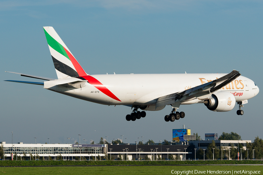 Emirates SkyCargo Boeing 777-F1H (A6-EFE) | Photo 32801