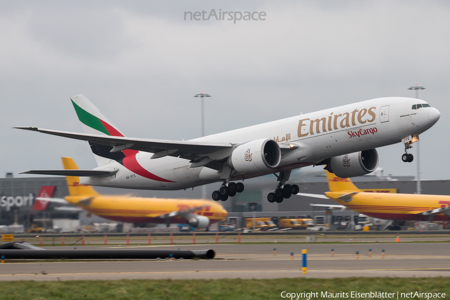 Emirates SkyCargo Boeing 777-F1H (A6-EFE) | Photo 98446