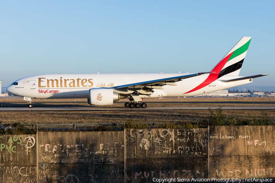 Emirates SkyCargo Boeing 777-F1H (A6-EFE) | Photo 331790