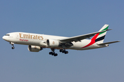 Emirates SkyCargo Boeing 777-F1H (A6-EFE) at  Frankfurt am Main, Germany