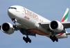 Emirates SkyCargo Boeing 777-F1H (A6-EFE) at  London - Heathrow, United Kingdom