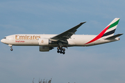 Emirates SkyCargo Boeing 777-F1H (A6-EFF) at  Amsterdam - Schiphol, Netherlands