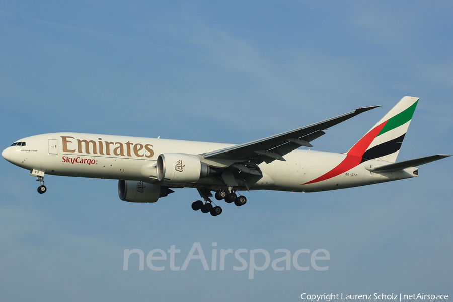 Emirates SkyCargo Boeing 777-F1H (A6-EFF) | Photo 63500