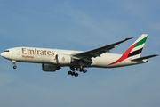 Emirates SkyCargo Boeing 777-F1H (A6-EFF) at  Amsterdam - Schiphol, Netherlands