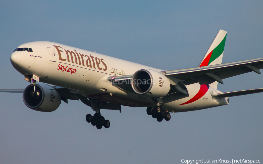 Emirates SkyCargo Boeing 777-F1H (A6-EFF) | Photo 68344